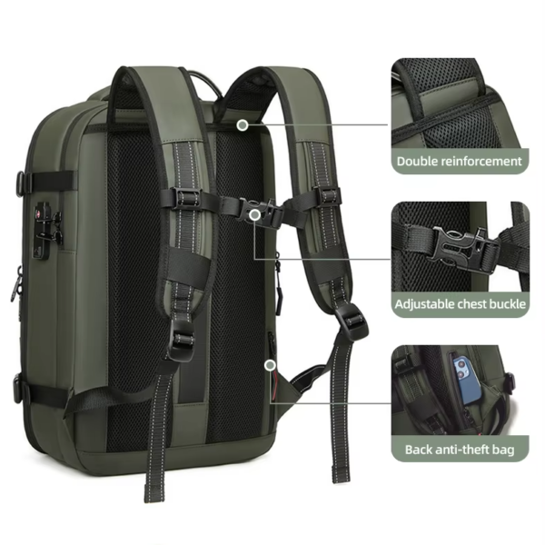 Executive Vacuum Air Travel Backpack​ - Image 5