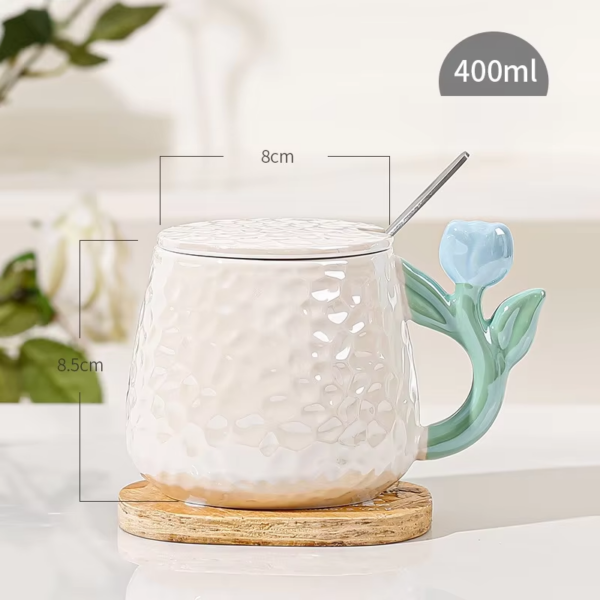 Creative Ceramic Hand Painted Pearly Lustre Gift Mug