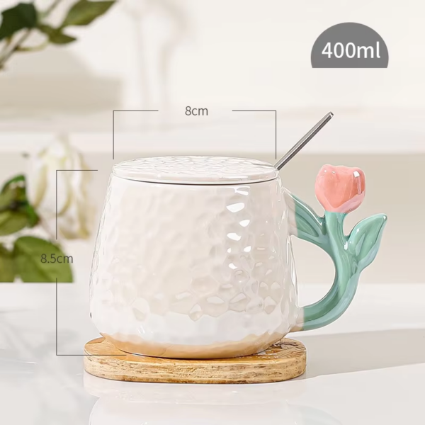 Creative Ceramic Hand Painted Pearly Lustre Gift Mug