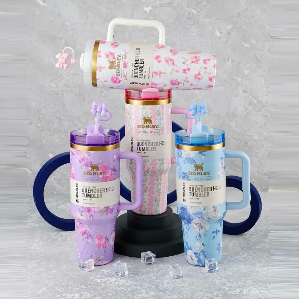 Stanley LoveShackFancy tumbler mug