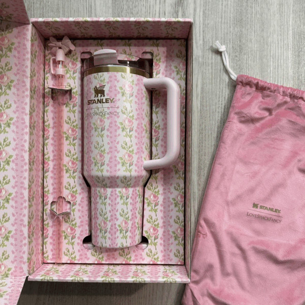 LoveShackFancy Pink and Green