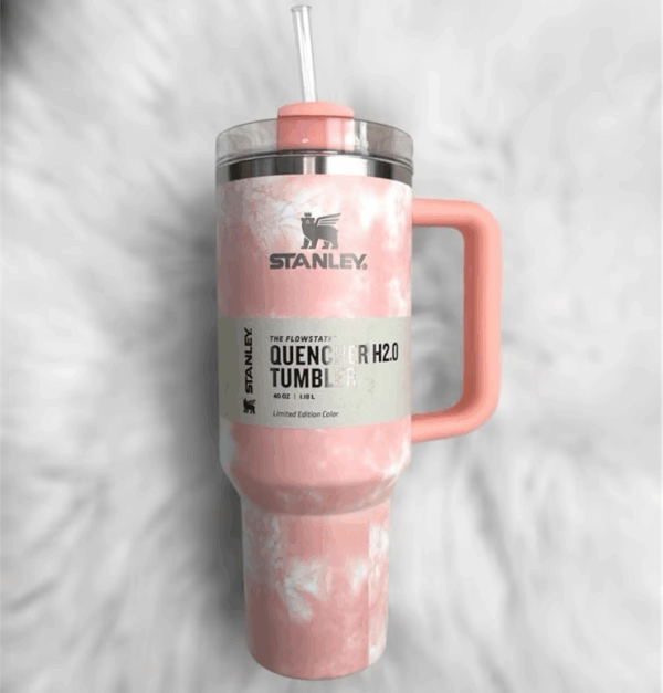STANLEY THE QUENCHER H2.0 FLOWSTATE™ TUMBLER | 40 OZ - PEACH TIE DYE