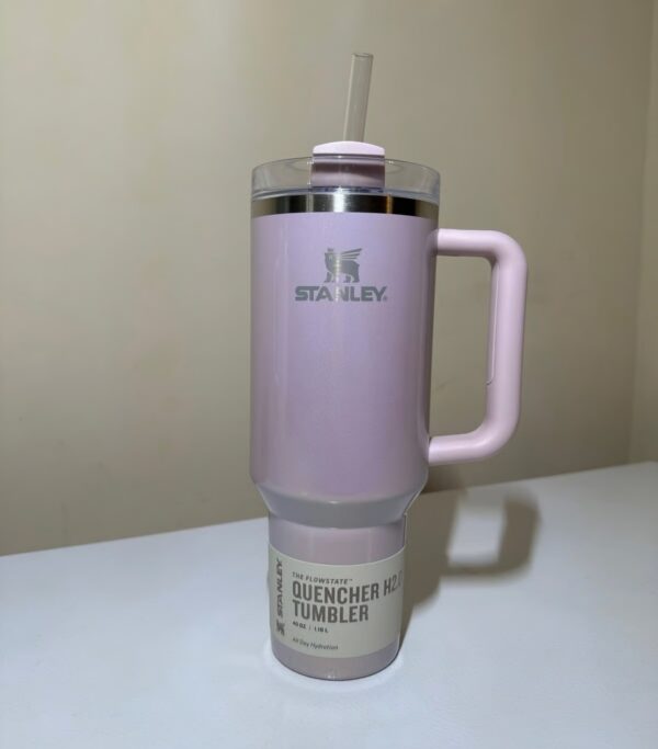 Stanley Glitter mauve tumbler