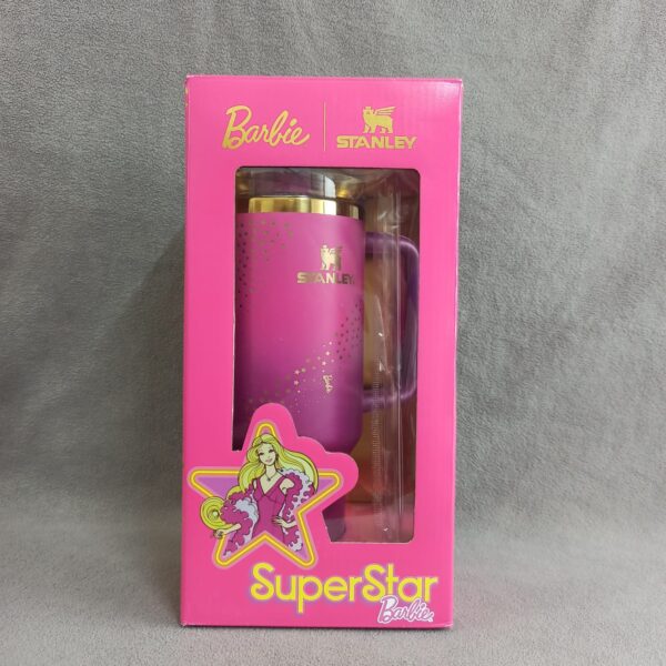 Stanley x Barbie ’70s Superstar Quencher tumbler
