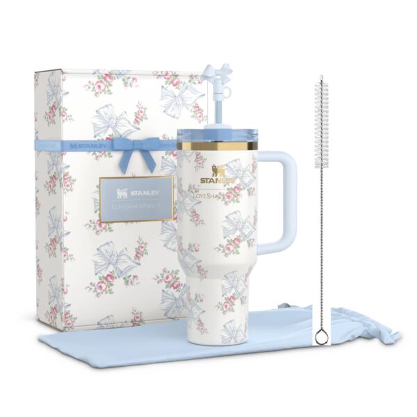 Tumbler mug flusk insulated stainless steel nice floral print