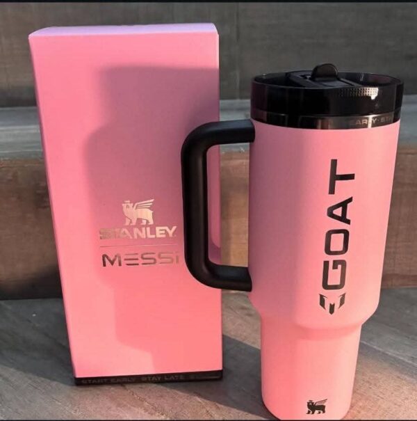 tumbler stanley messi goat