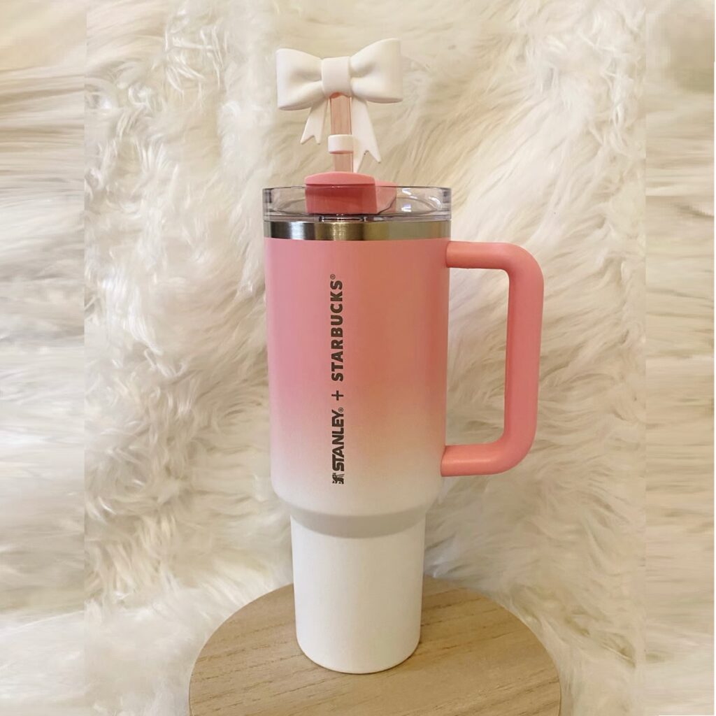 Stanley x Starbucks Sweet Pink Ombré insulated Tumbler