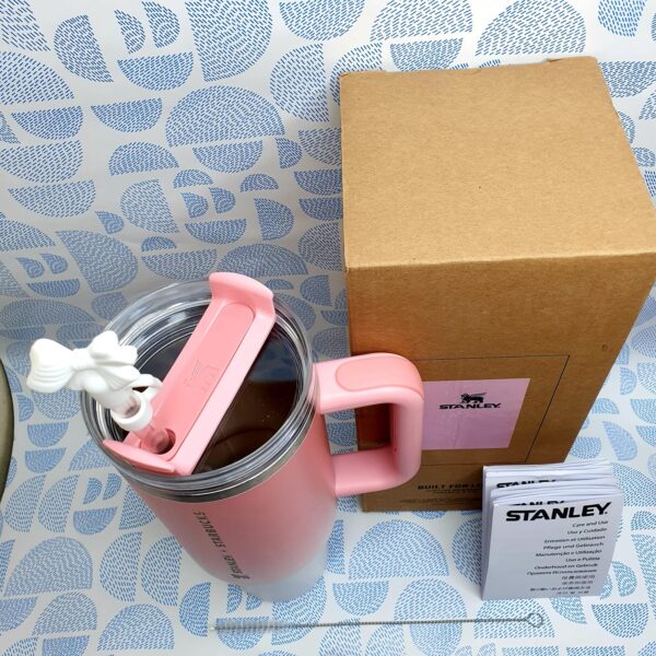 The Stanley x Starbucks Sweet Pink Ombré insulated Tumbler