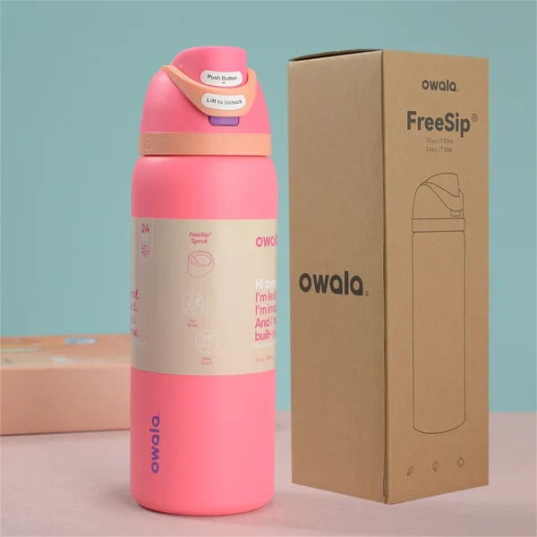 Owala freeSip spout leak proof tumbler bottle