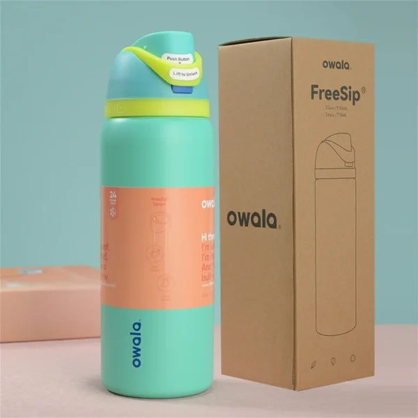 Owala freeSip spout leak proof tumbler bottle
