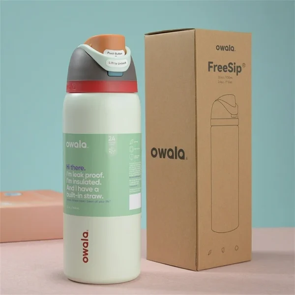 Owala freeSip spout leak proof tumbler bottle
