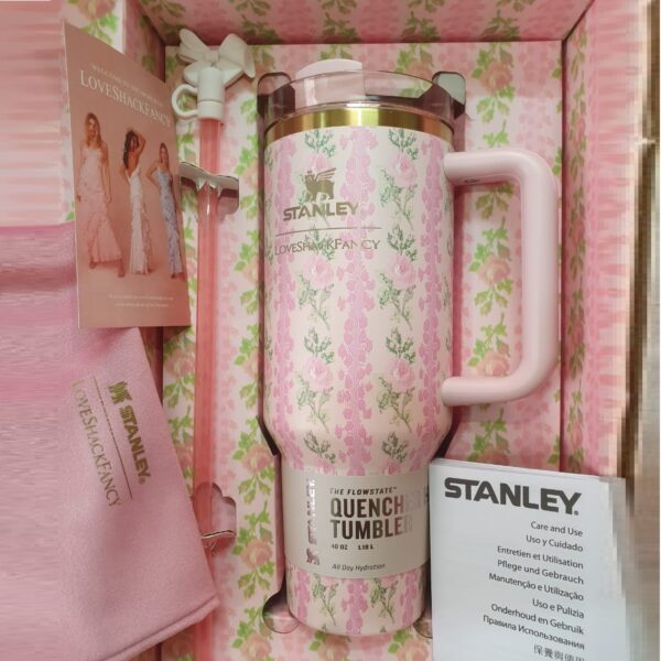 Stanley LoveShackFancy BloomingHeirloom Tumbler – 40oz