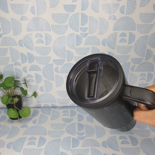HydroJug Traveler 40oz – Black Leopard Insulated Tumbler - Image 4