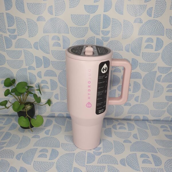 HydroJug Traveler 40oz – Baby Pink Insulated Tumbler