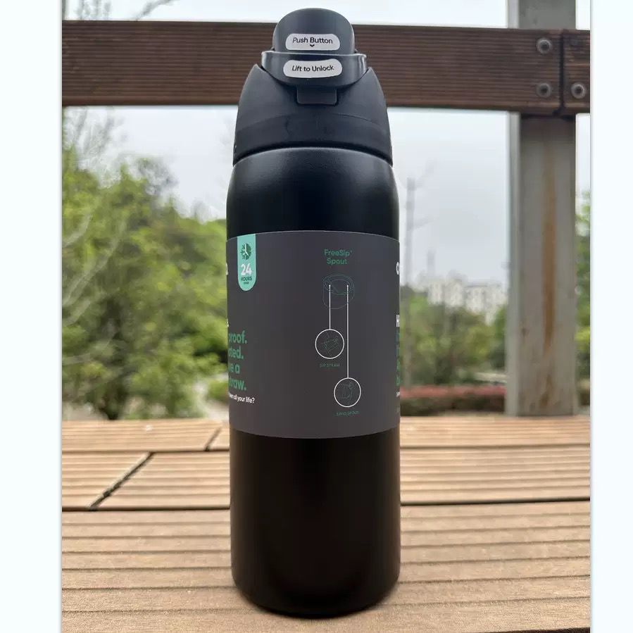 Owala FreeSip 32oz Insulated Stainless Steel Water Bottles with Straw - Image 10