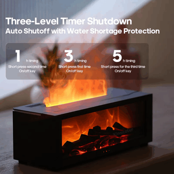 Realistic Bonfire Remote Control Humidifier - Image 2