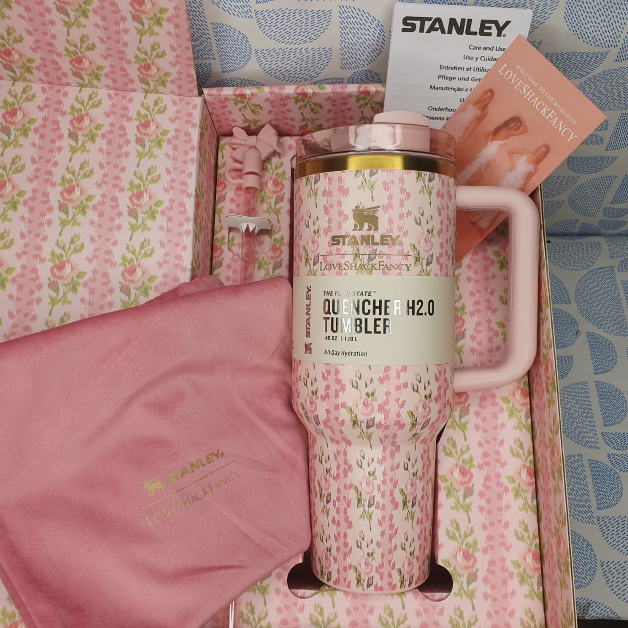 Stanley LoveShackFancy BloomingHeirloom Tumbler – 40oz - Image 5