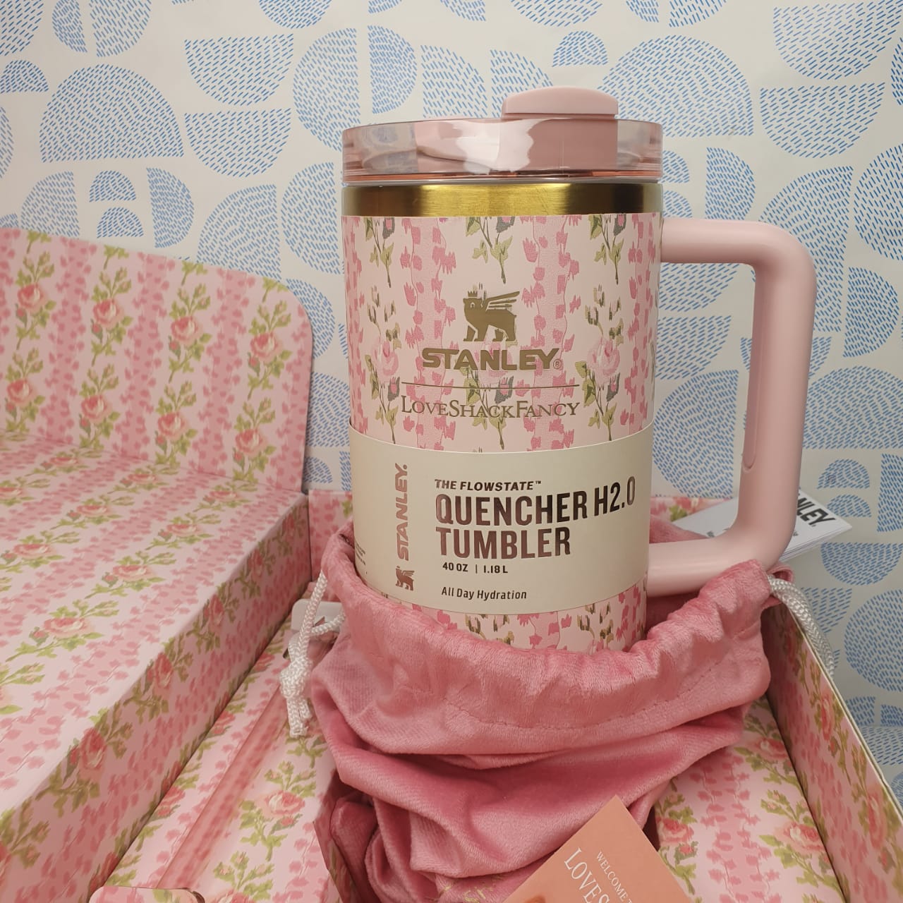 Stanley LoveShackFancy BloomingHeirloom Tumbler – 40oz - Image 9