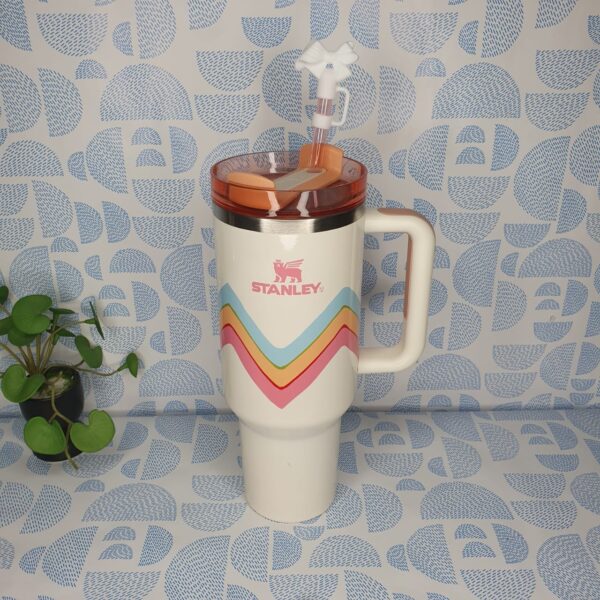 Stanley Playful Watercolour Zigzags Tumbler- 40oz