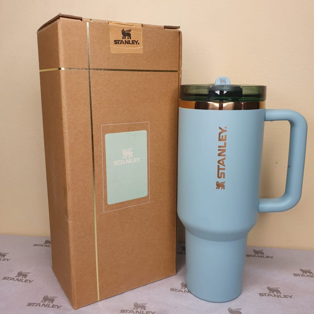 Stanley ProTour Flip Straw Tumbler with Leakproof Lid- 40oz blue color