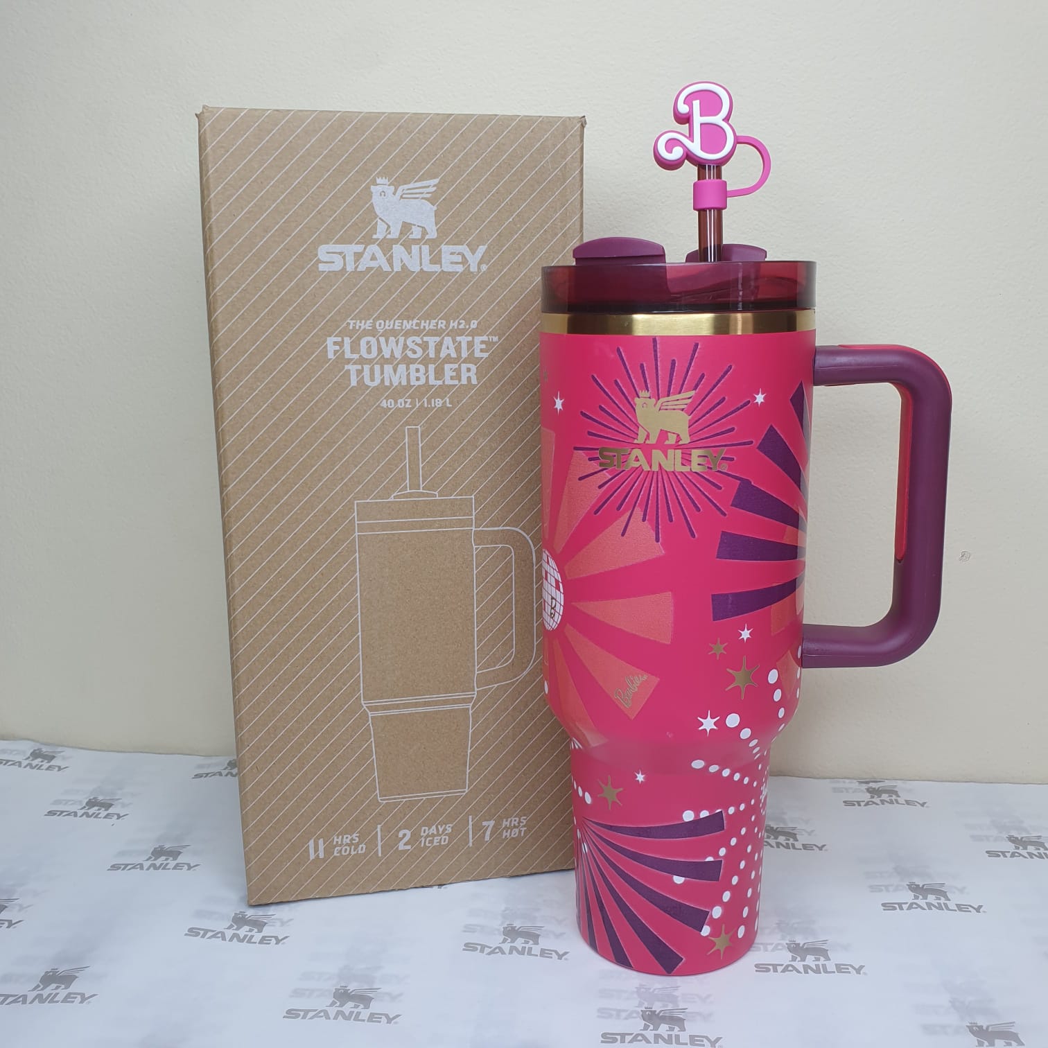 The Stanley x Barbie ’80s Dynamite Tumbler - 40oz
