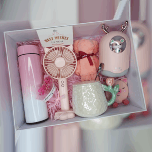 Bow Gift Set Smart and Luxurious-Pink