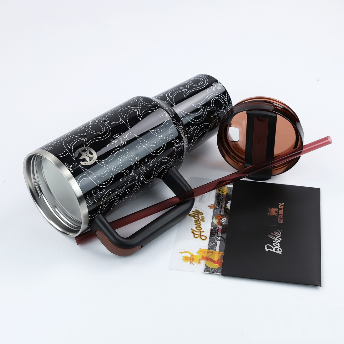 Barbie Stanley Tumbler 80’s Western Ken 40oz - Image 8