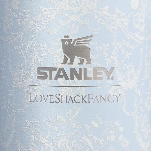 Stanley LoveShackFancy Toscana Toile Alpine Blue Tumbler – 40oz - Image 2