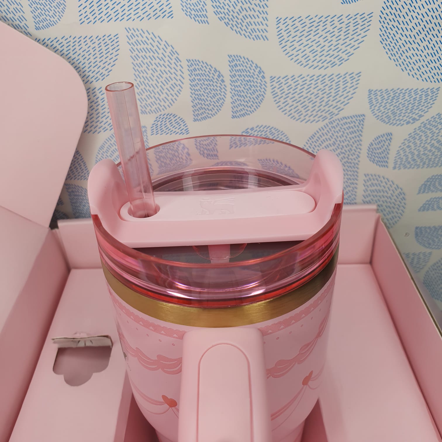 Stanley Valentine’s Day Pink Velvet Cake Flowstate Tumbler | 20 OZ - Image 3
