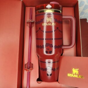 Stanley Valentine’s Day Red Velvet Cake Flowstate Tumbler | 40 OZ