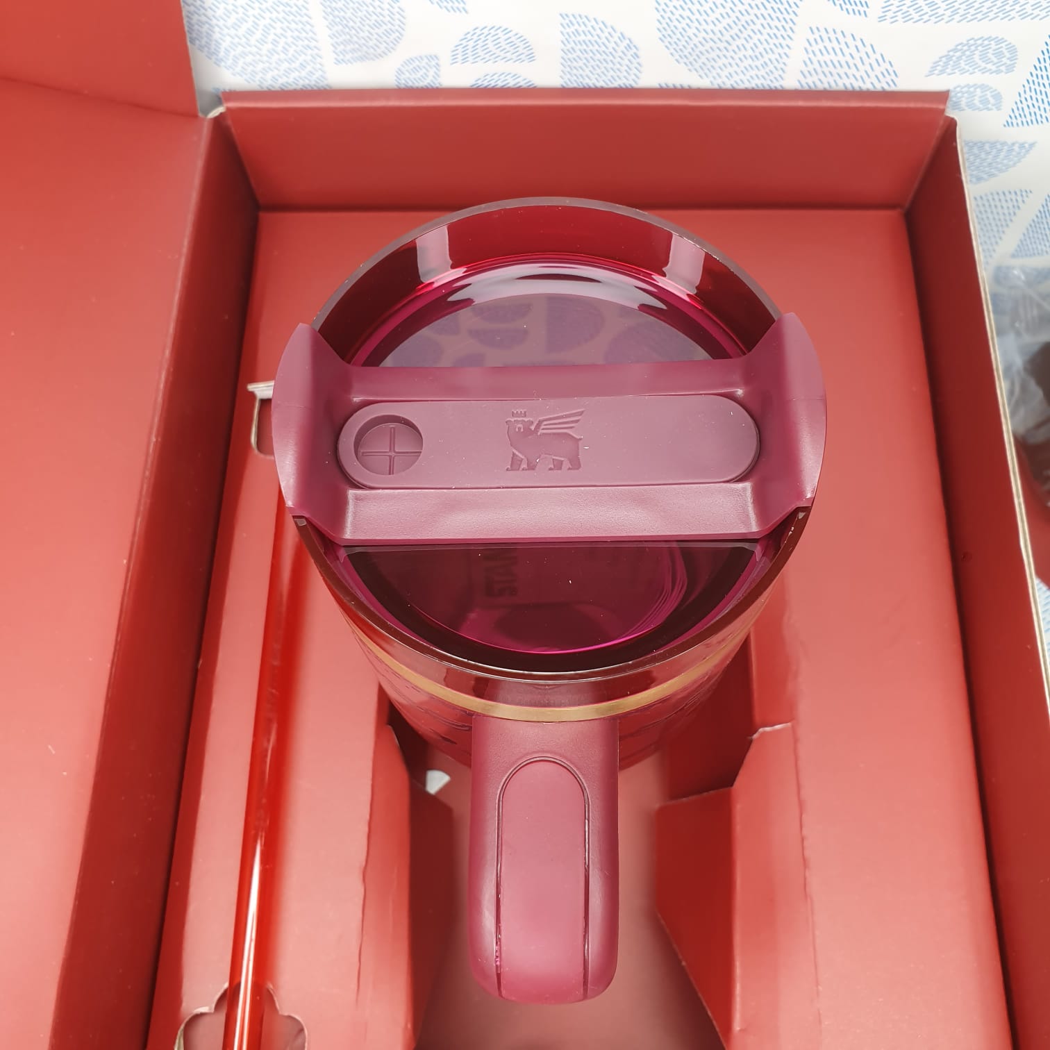 Stanley Valentine’s Day Red Velvet Cake Flowstate Tumbler | 40 OZ - Image 5