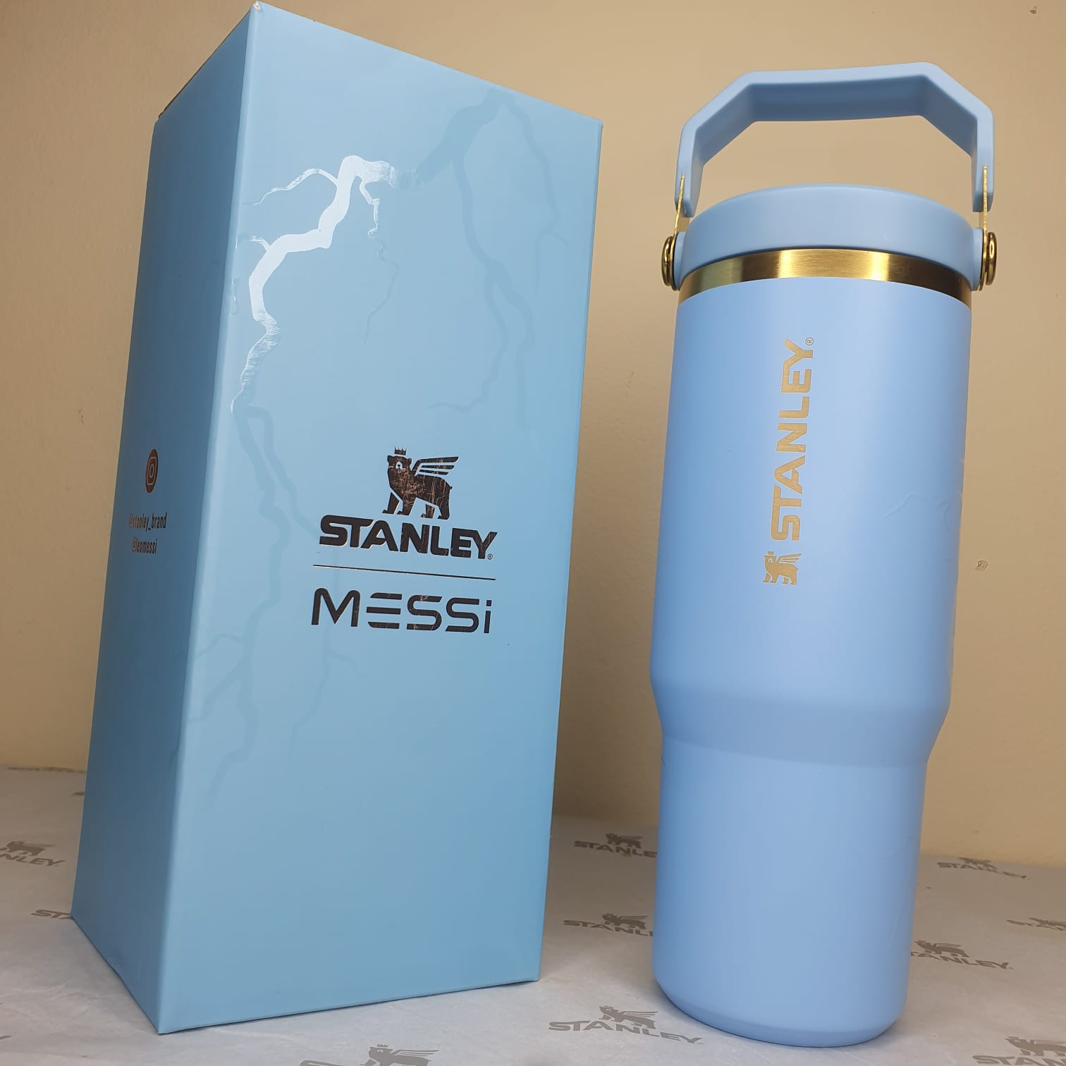 Messi x Stanley 1913 Quencher ProTour Flip Straw Tumbler 30oz