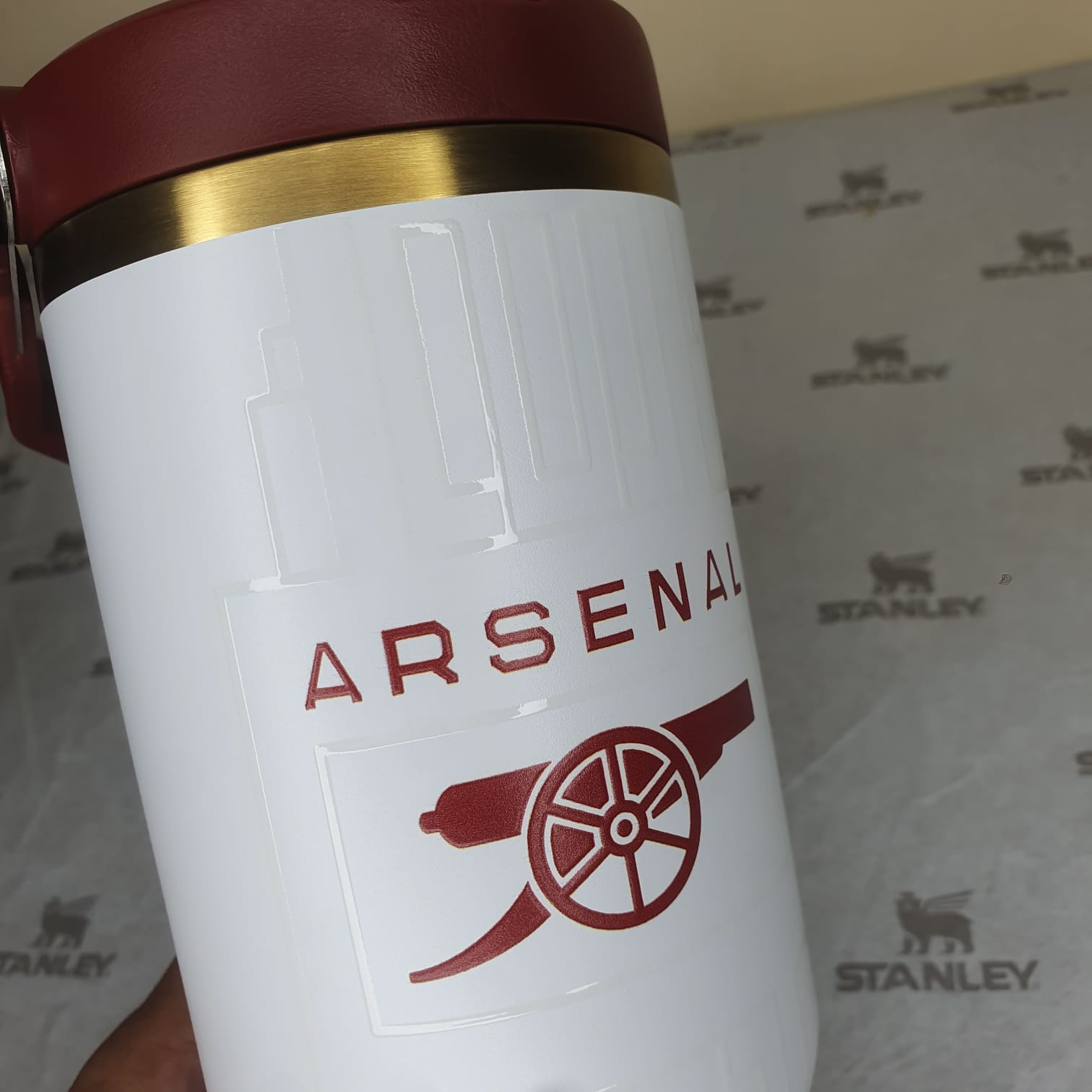 Stanley X Arsenal FlipStraw Stainless Steel Insulated Cup 30oz - Image 6