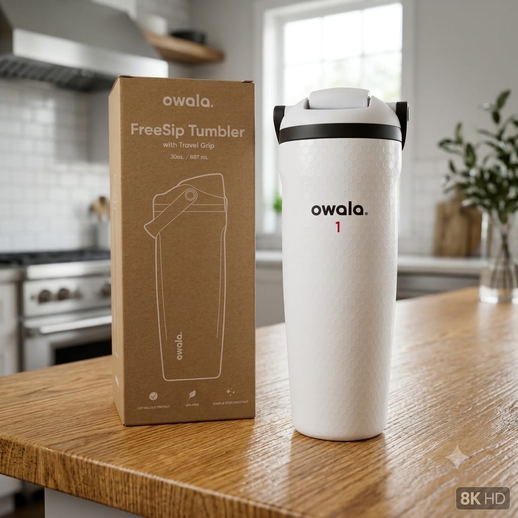 The Owala FreeSip Sway Golf Stainless Steel Water Bottle - 30oz - Image 9