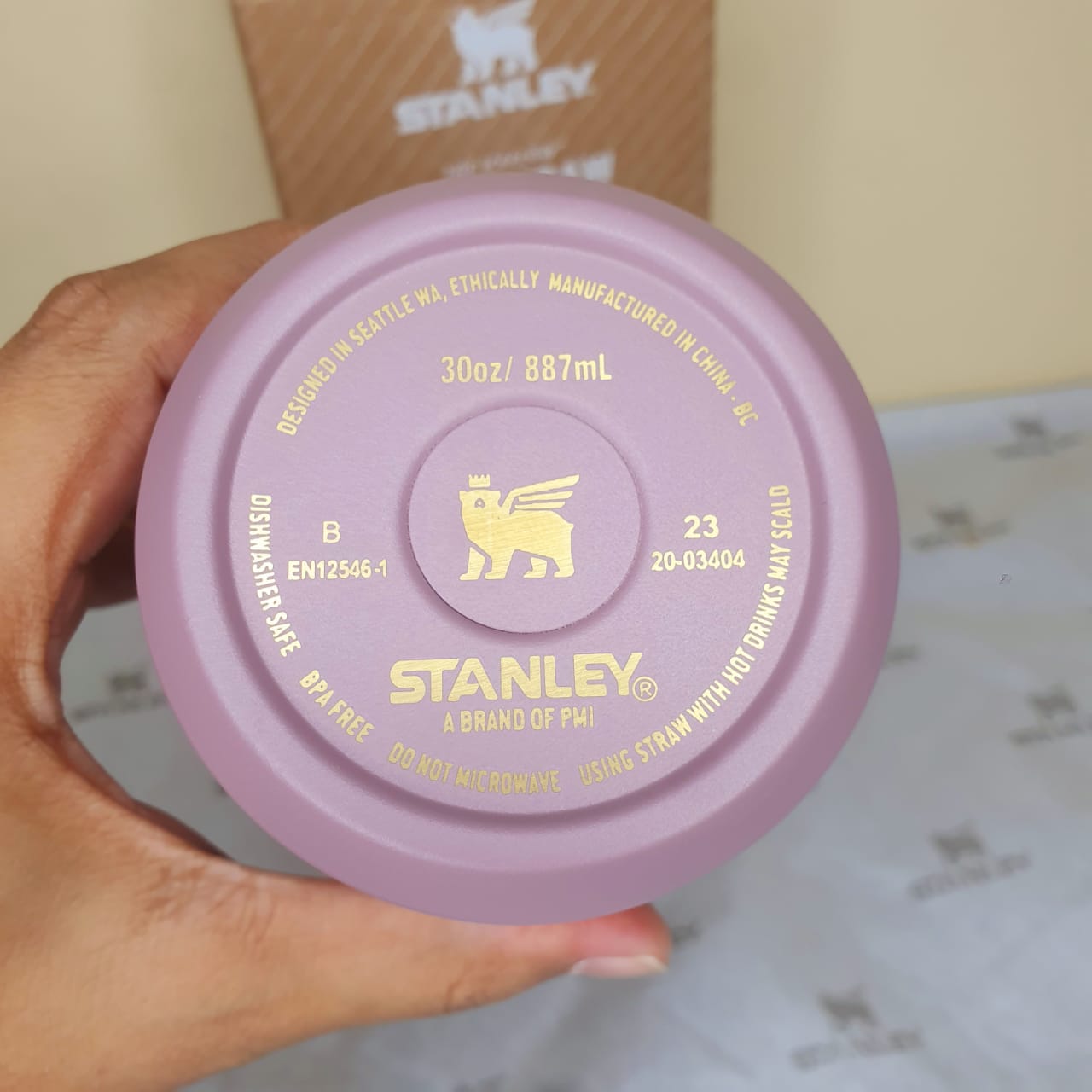 Stanley FlipStraw Cashmere Leakproof Tumbler – 30oz - Image 6