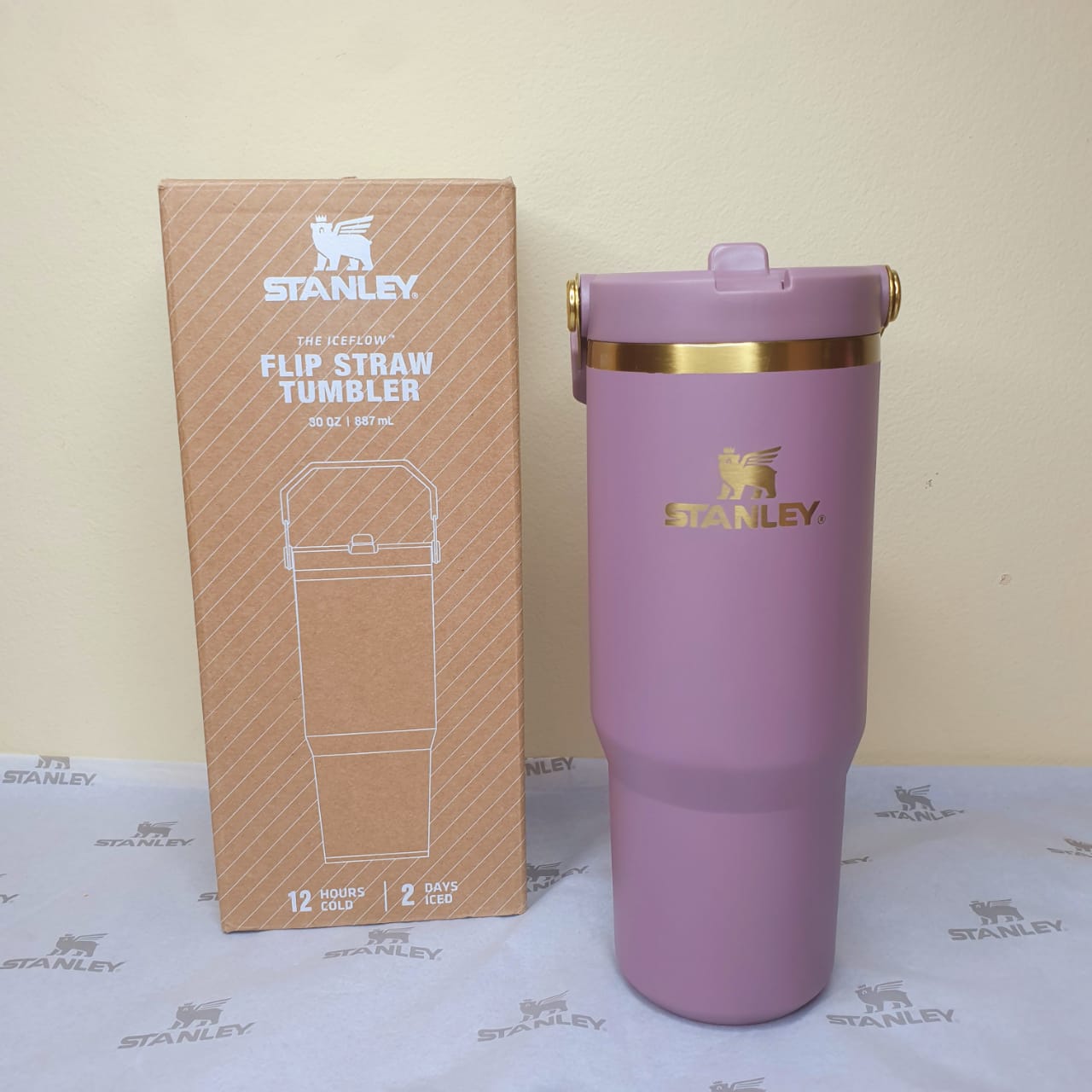 Stanley FlipStraw Cashmere Leakproof Tumbler – 30oz - Image 3