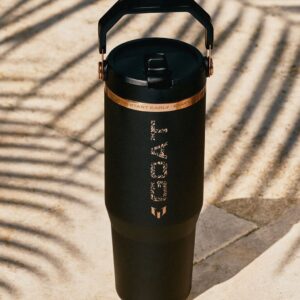 Messi x Stanley ProTour Black Flip Straw Tumbler 30oz