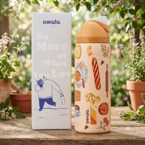 Owala FreeSip Leak-proof "Brunch Bunch" with Travel Grip- 32oz