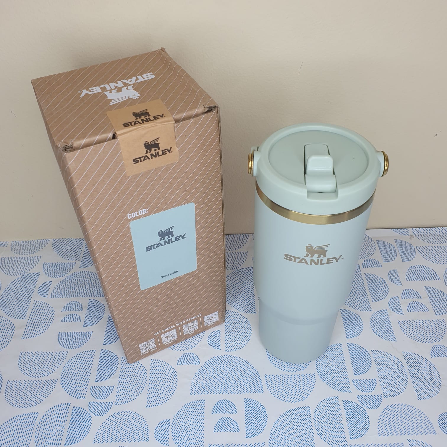 Stanley FlipStraw Gilded Celedon Leakproof Tumbler – 30oz - Image 5