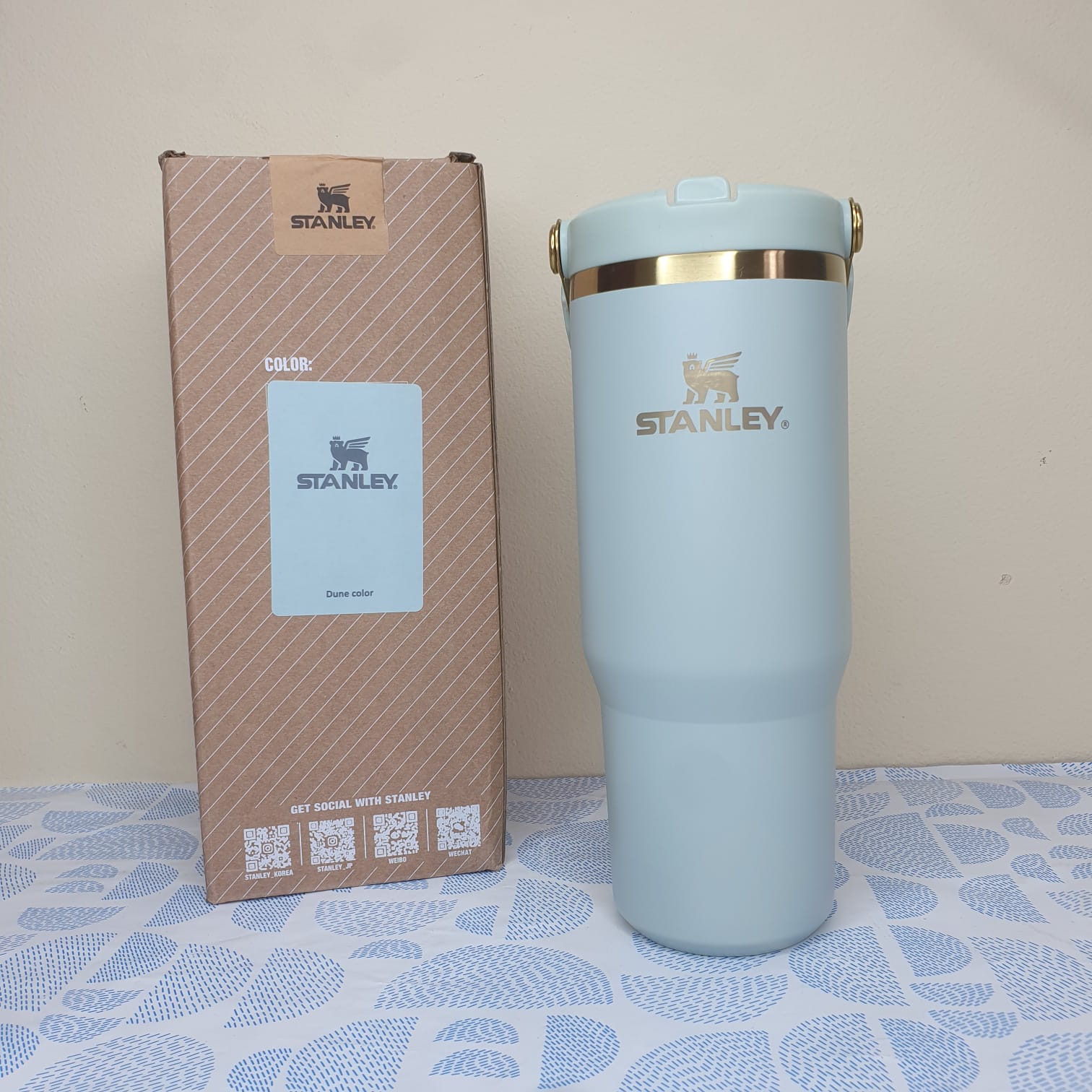 Stanley FlipStraw Gilded Celedon Leakproof Tumbler – 30oz - Image 2