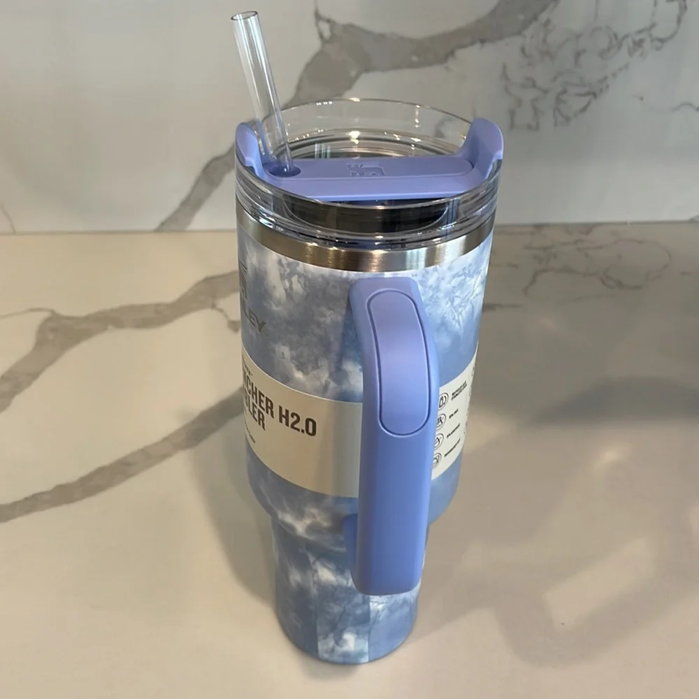 Stanley FlowState Tumbler Blue Tie Dye – 40oz (1180ml) - Image 2